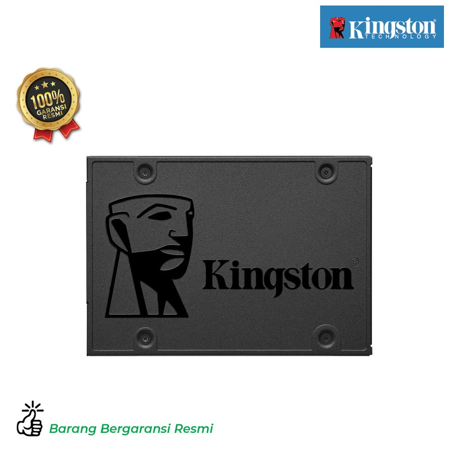Kingston SSD A400 SATA 2.5" 120GB [SA400S37/120G] SSD PC Laptop Notebook Garansi Resmi