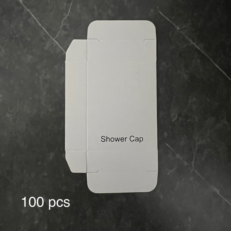 

cover box carton shower cap hotel 100 pcs