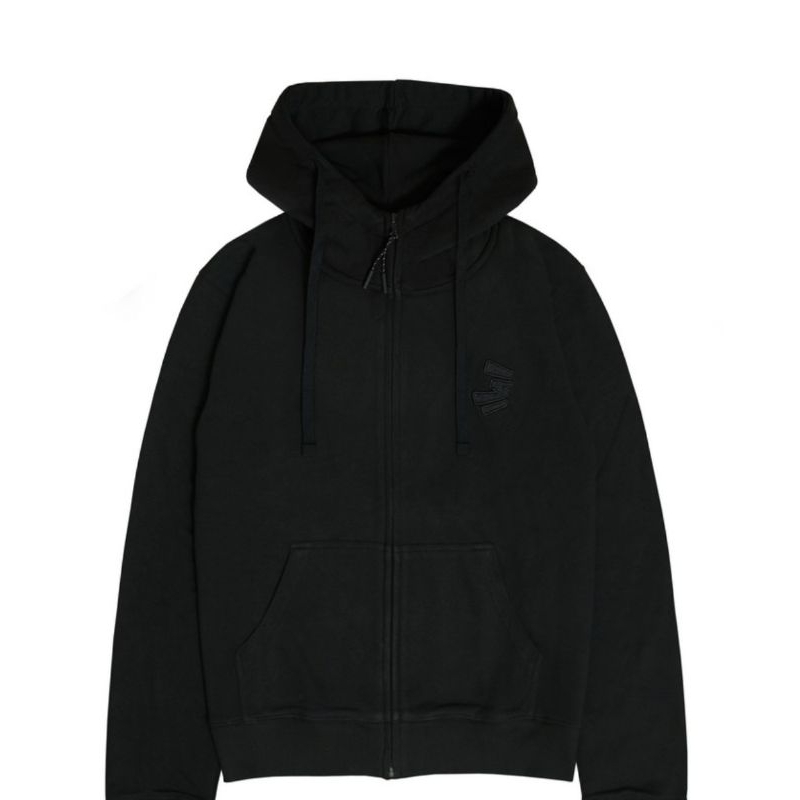 hoodie 3second original warna hitam