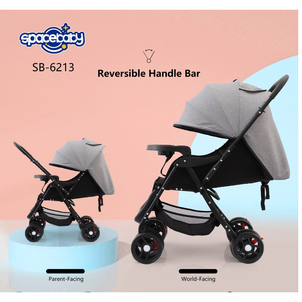 Stroller Spacebaby SB 6213 Kereta Bayi Space Baby SB6213