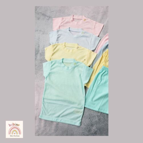 NARY - OBLONG TIPIS RIB - WARNA PENDEK - KAOS OBLONG BAYI - KAOS NEWBORN - KAOS RIBKNIT ADEM - KAOS 