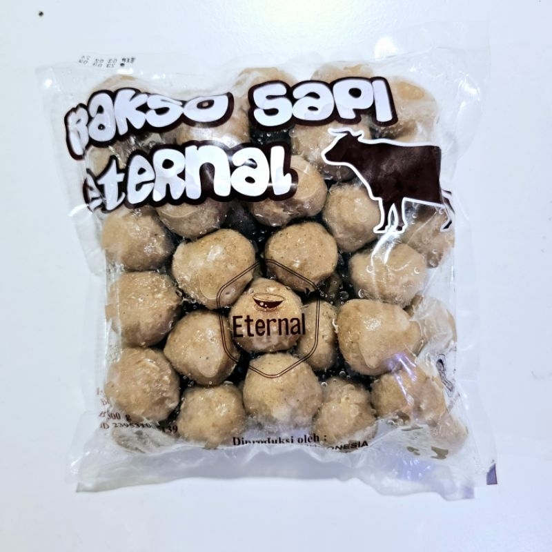 

Baso eternal bakso sapi isi 25pc 25 butir