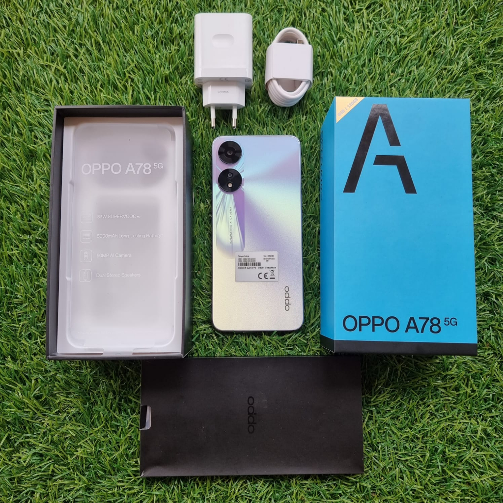 OPPO A78 5G SECOND 8/128 GB HP SECOND HANDPHONE SECOND HP SEKEN HP BEKAS HP MURAH
