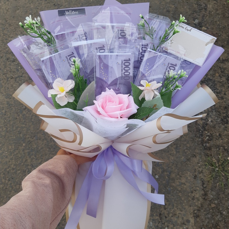Buket uang/buket uang kosongan/buket kosongan/hadiah wisuda/kado pria wanita