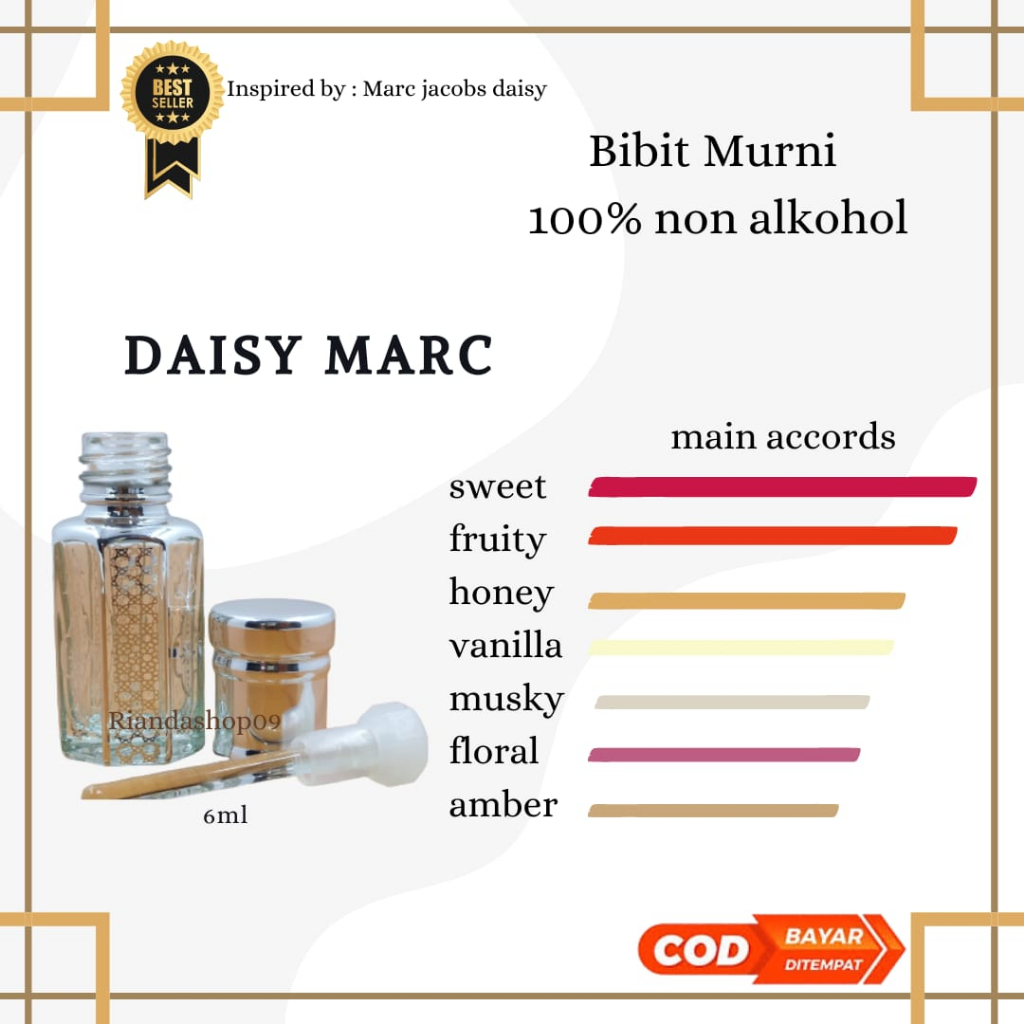 Bibit parfum Daisy marc