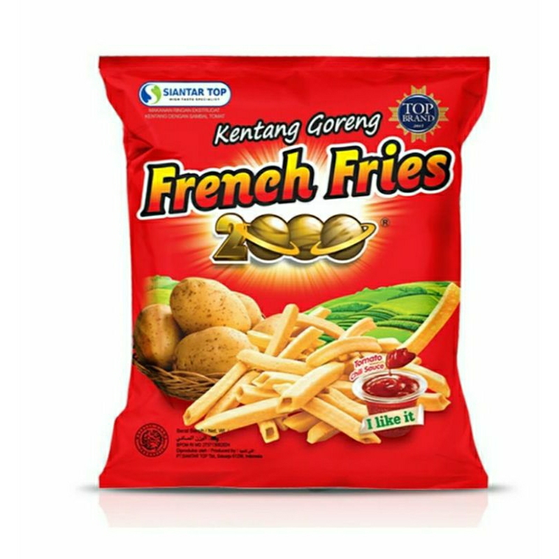 

French Fries 2000 Snack Kentang Goreng 24 g.