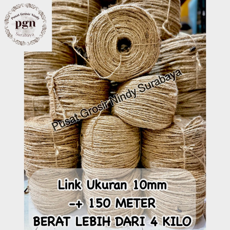 

150 METER TALI GONI 10MM 4 KILO LEBIH - TALI GONI 1CMPER ROLL