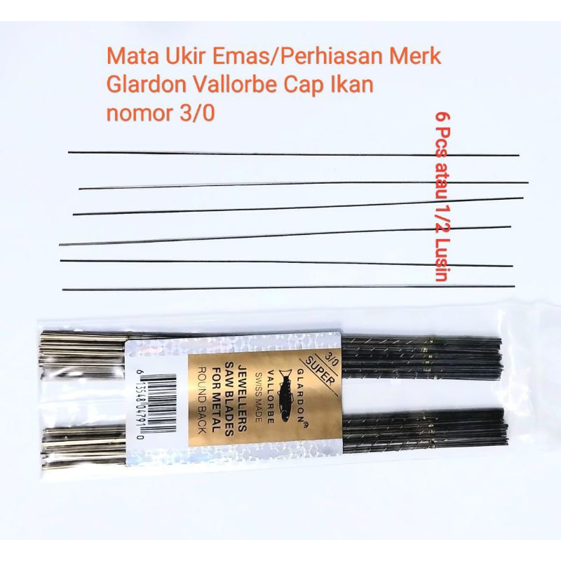 MATA GERGAJI UKIR EMAS PERHIASAN SCROLL SAW GLARDON VALLORBE CAP IKAN ATAU PINGUIN UNTUK KAYU