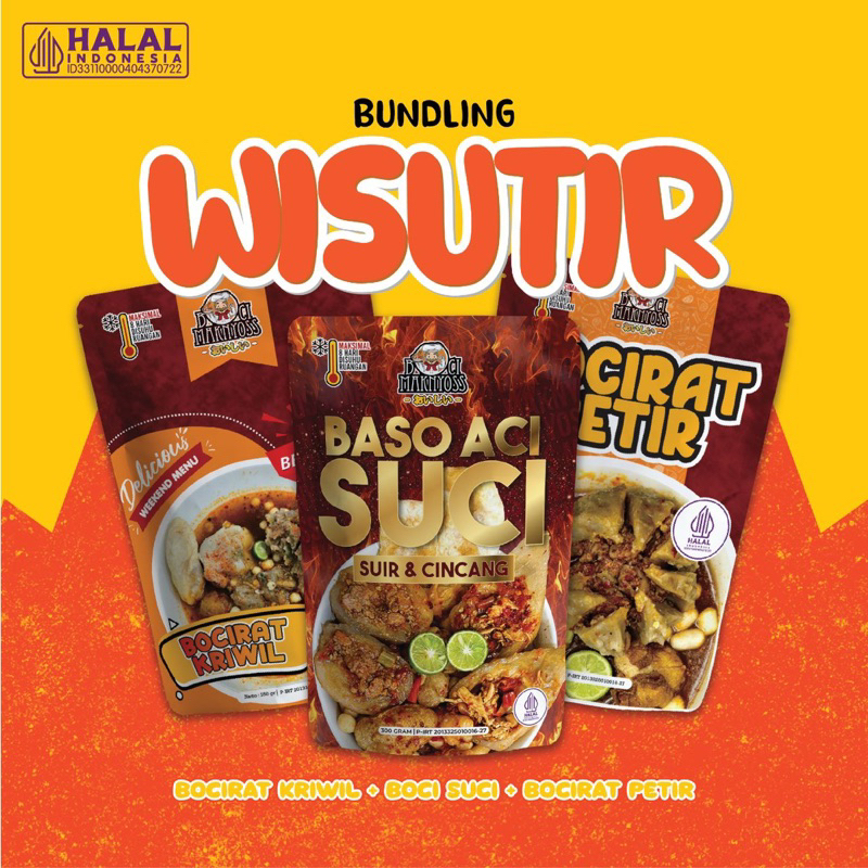 

Bundling Bocirat WiSuTir Maknyoss ( BOcirat kriwil , Boci Suci , Bocirat petir )