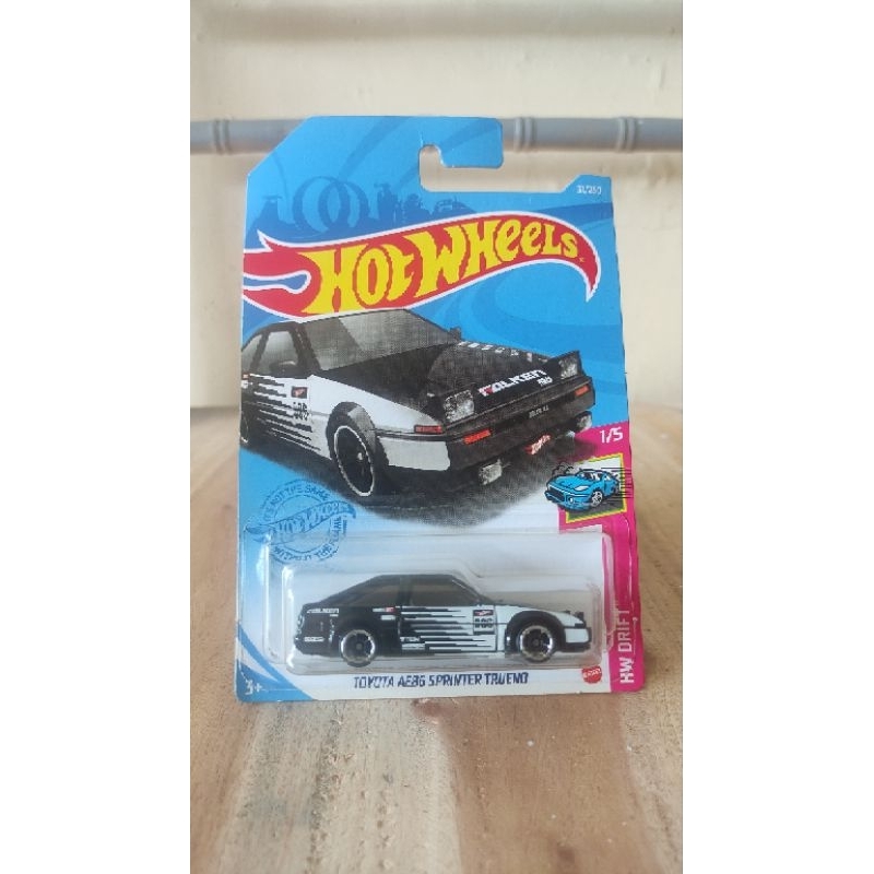 Hotwheels Toyota AE86 Sprinter Trueno