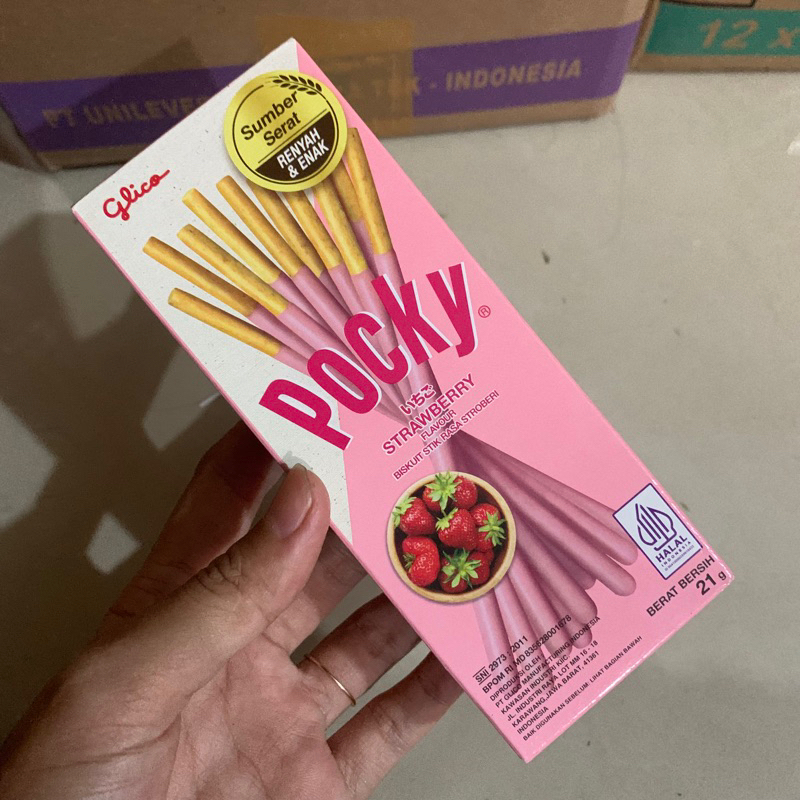 

Pocky Glico Strawberry 21g