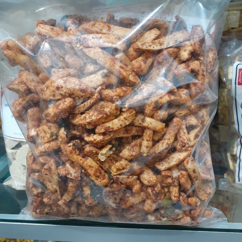 

BASRENG STIK PEDAS DAUN JERUK VIRAL 500GRAM SNACK KILOAN