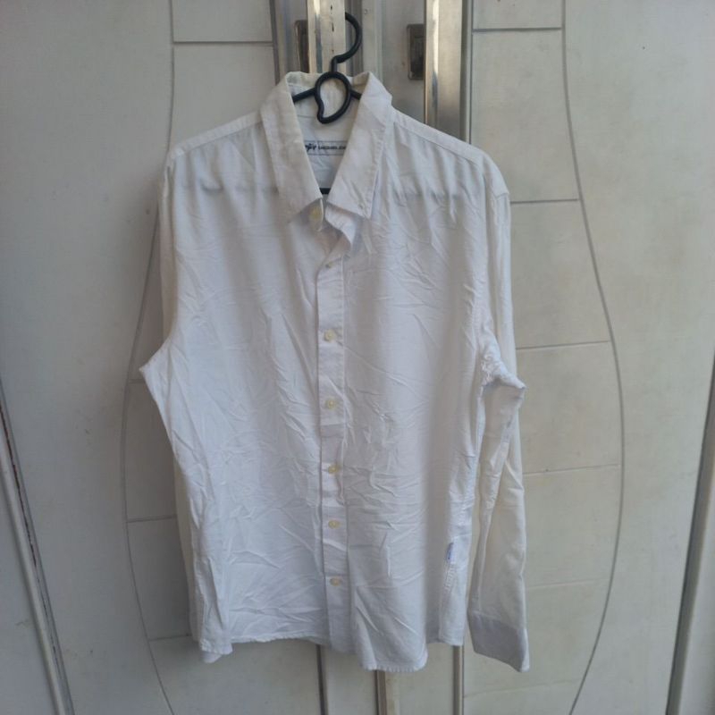 Kemeja Putih brand Bangbang Jeans Original