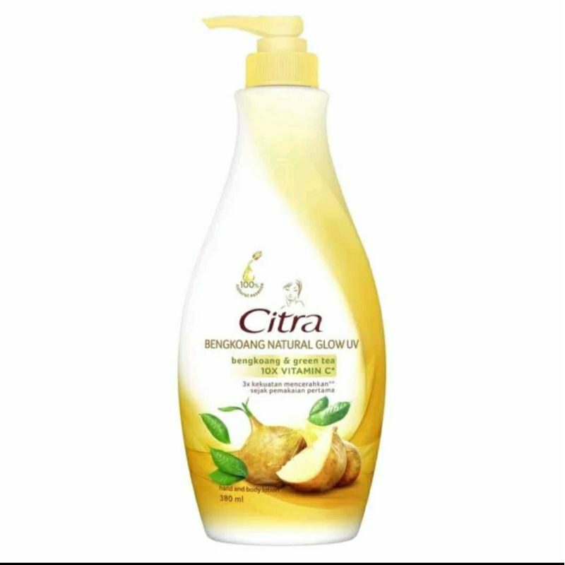 Citra Bengkoang Natural Glow Up Body Lotion 380ml