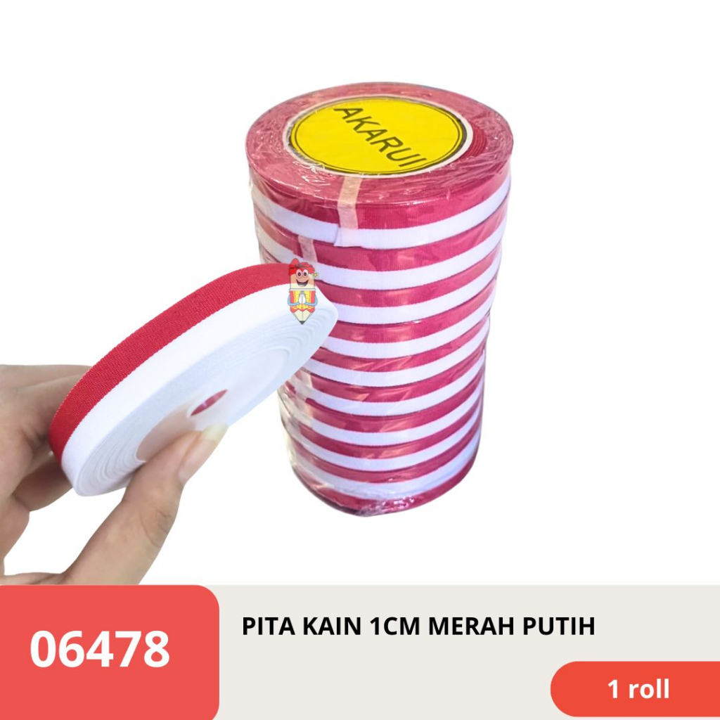 

PITA KAIN 1CM MERAH PUTIH