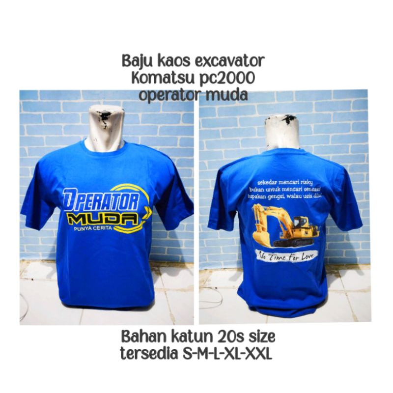 Kaos excavator Komatsu PC 2000 operator muda punya cerita