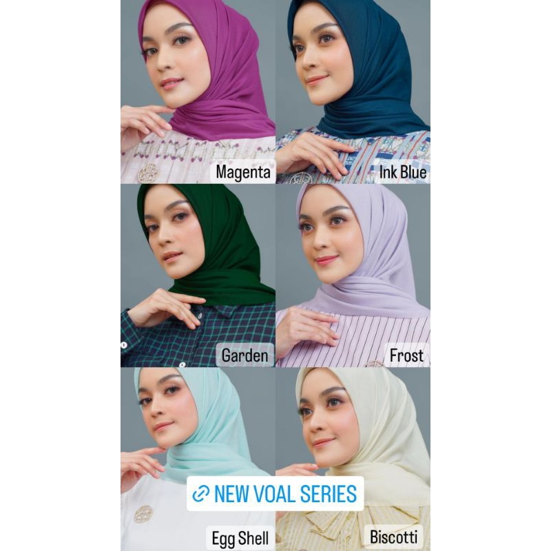Nada Voile Scarf / NEW 8 Voile Scarf by Nada Puspita
