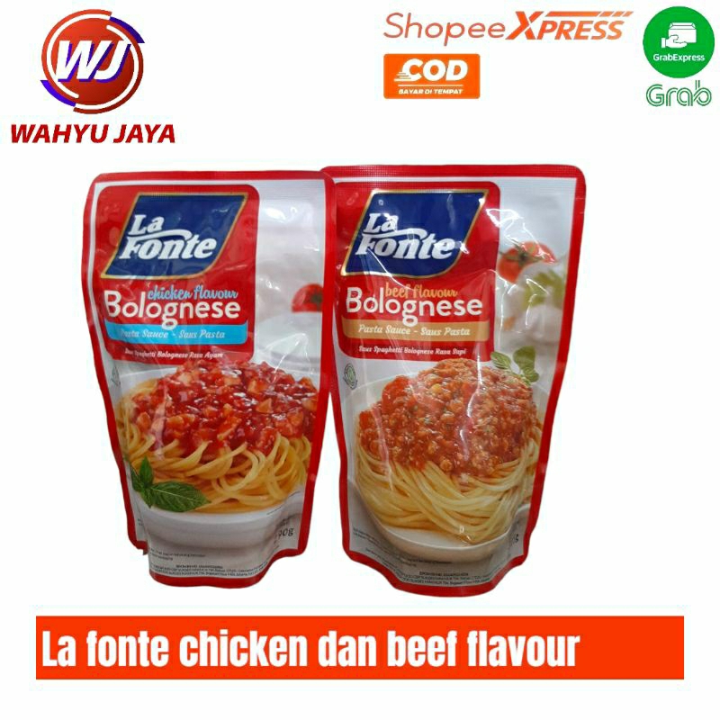 

Lafonte bolognese beef and chicken flavour 290 g