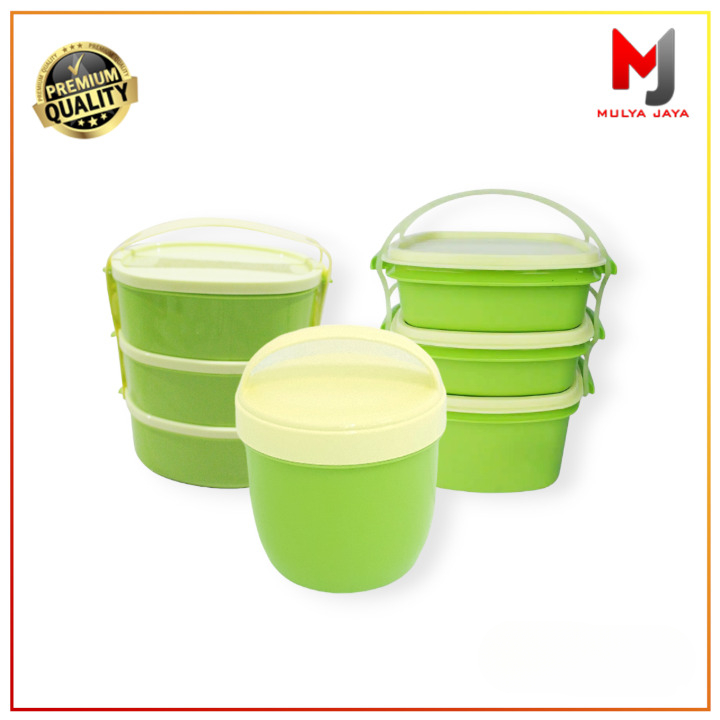 Golden Sunkist Set Rantang Plastik Susun Dan Tempat Bakso Mulya Jaya