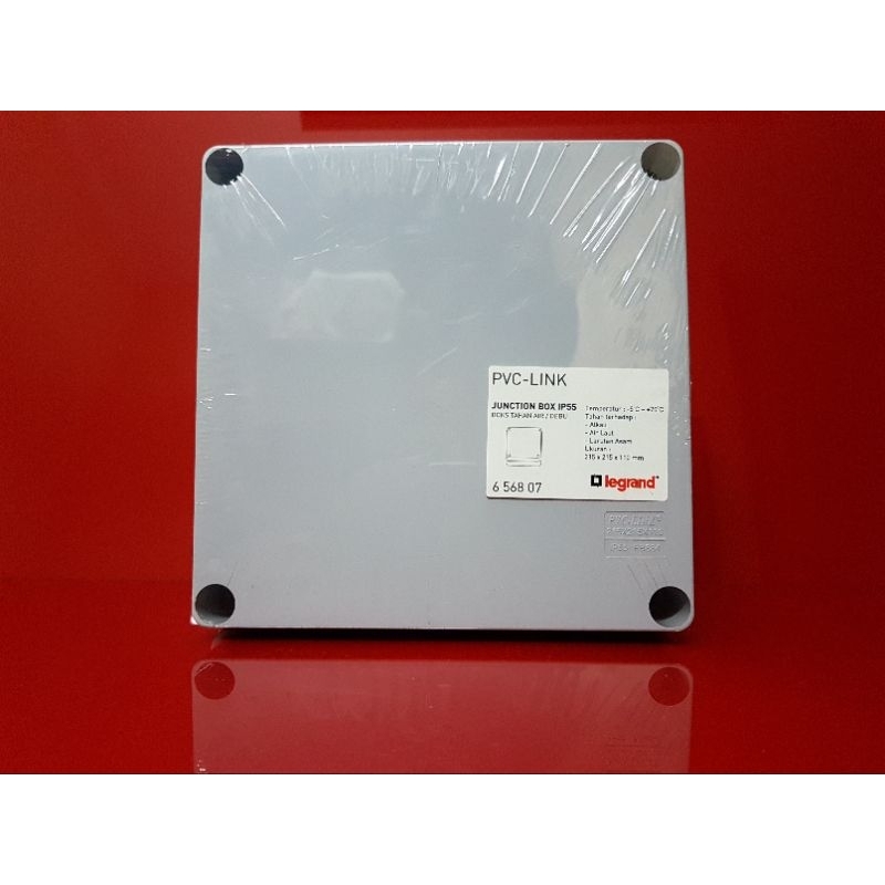 Junction Box Weatherproof IP55 215 x 215 x 110 Legrand 656807