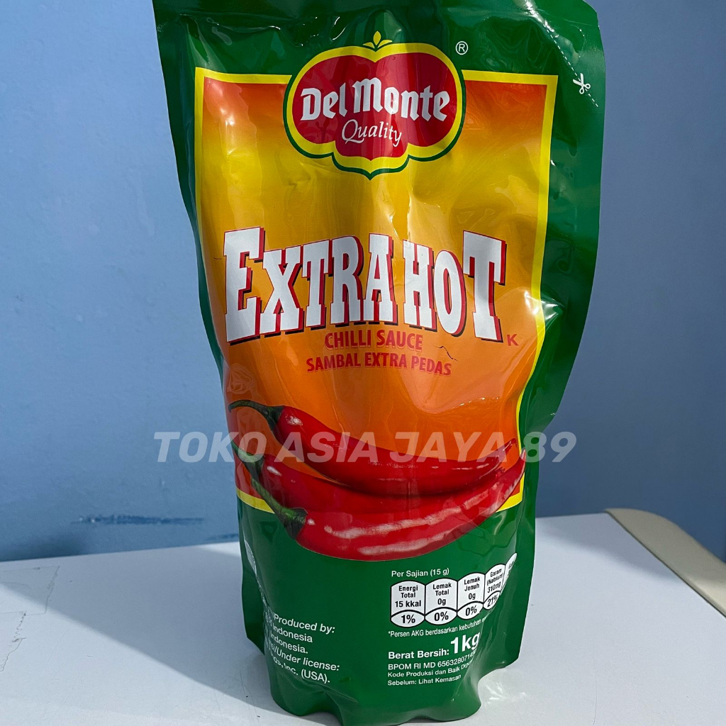 Delmonte extra hot pouch 1kg