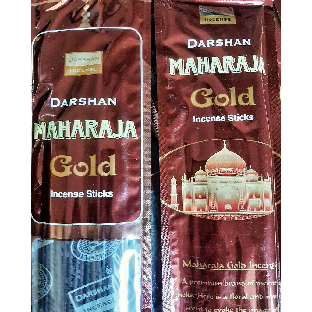 Dupa Hio India MAHARAJA GOLD 50 Batang Darshan Asli Wangi Harum