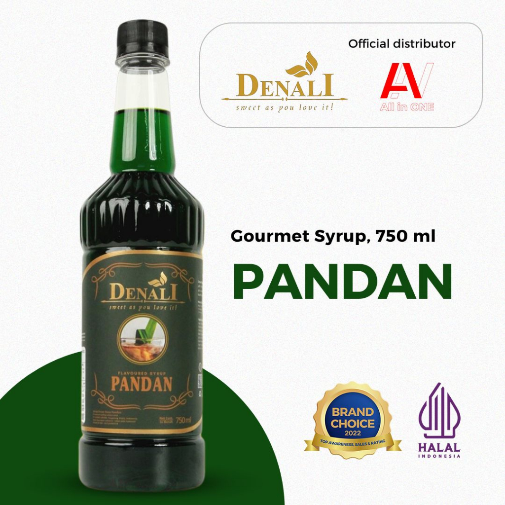 

Syrup Denali 750 ml - Pandan