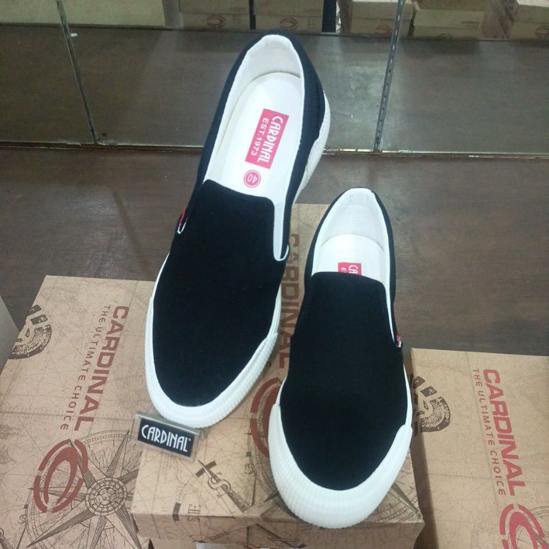 sepatu pria cardinal slip-on/sepatu cardinal original