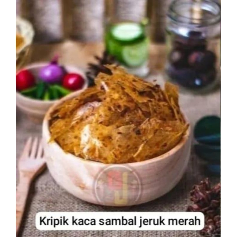

KRIPCA KRIPIK KACA SAMBEL JERUK MERAH