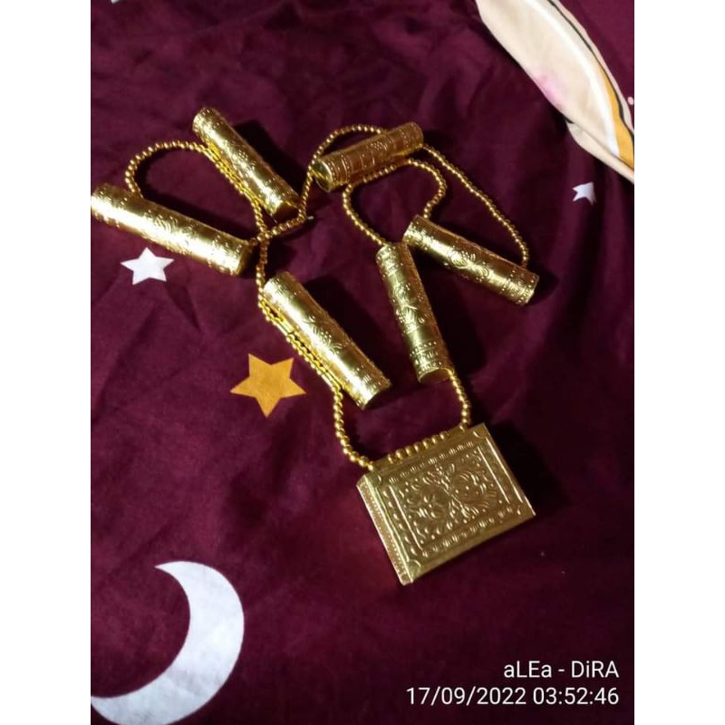 kalung pengantin lampung