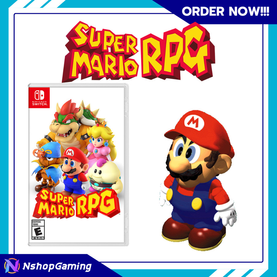 Super Mario RPG Nintendo Switch/Kaset Nintendo Switch