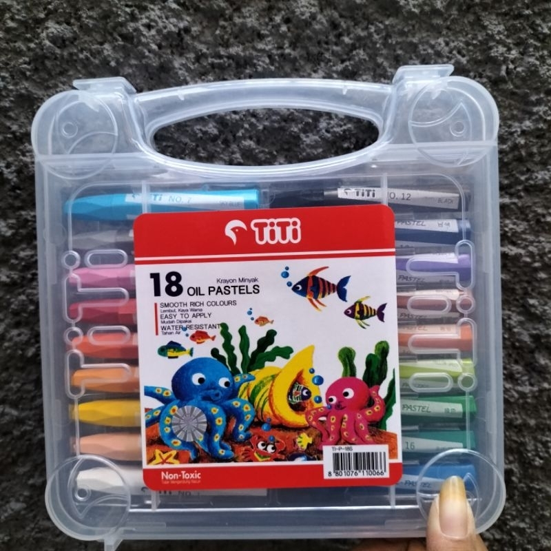 

Krayon TITI JOYKO 18 warna