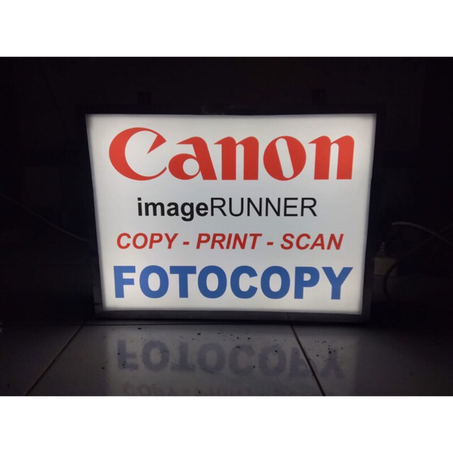 [PROMO] [SATU HARI JADI] NEON BOX  CANON | PEMASANGAN MUDAH SEPERTI KIPAS ANGIN TINGGAL COLOK