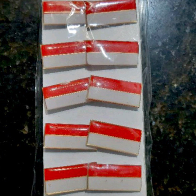 pin bendera merah putih/bros bendera indonesia/bros bendera merah putih/pin bendera merah putih