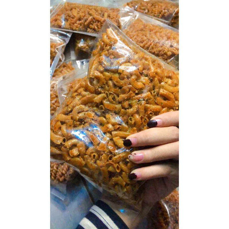 

Makaroni kanalada khas tasik/makaroni bumbu melimpah/makaroni renyah gurih