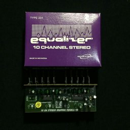 KIT EQUALIZER 10 CHANNEL STEREO