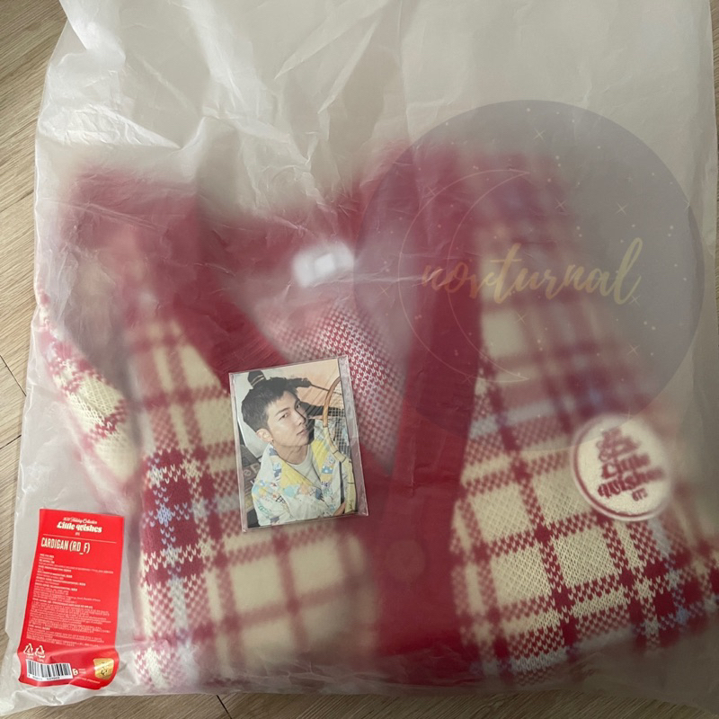 BTS LITTLE WISHES CARDIGAN FULLSET WITH PC PHOTOCARD NEW