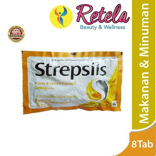 

Strepsil Honey Lemon 8 Tablet Hisap