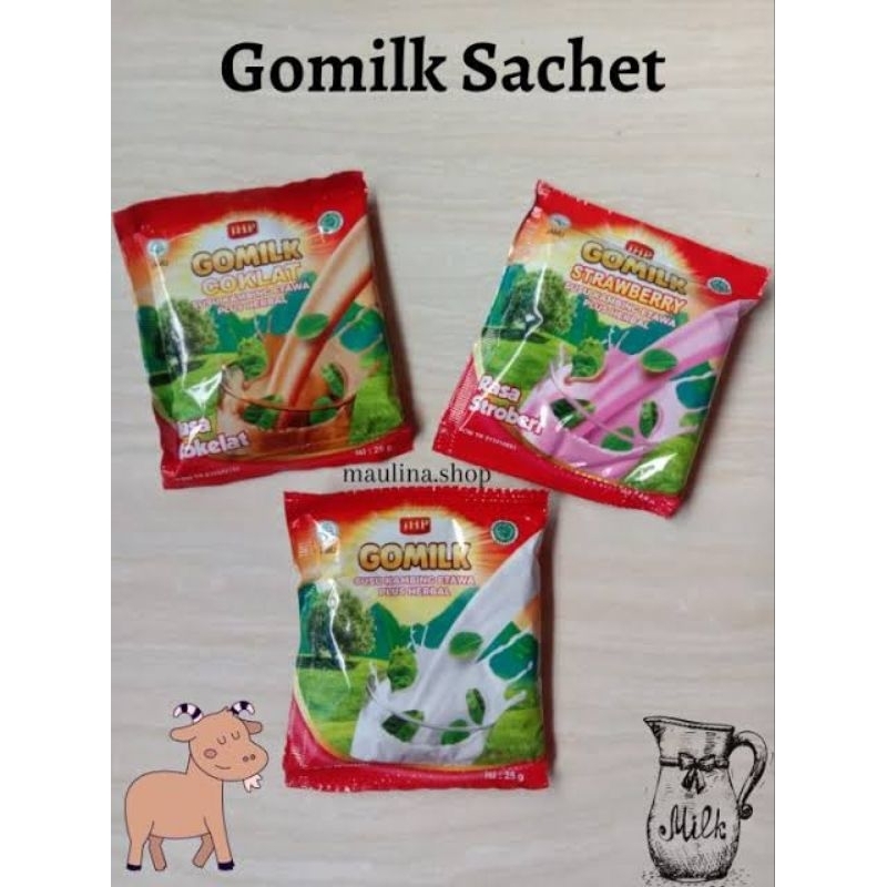 

GOMILK SUSU KAMBING ETAWA PLUS HERBAL# Sachet