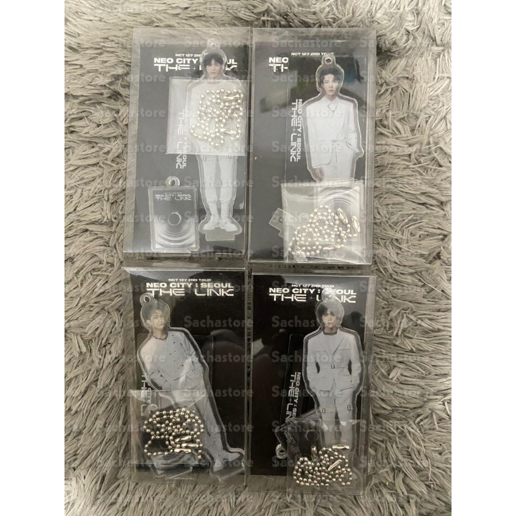 NCT 127 THE LINK MD - ACRYLIC STAND KEYRING [SEALED] DOYOUNG MARK JAEHYUN