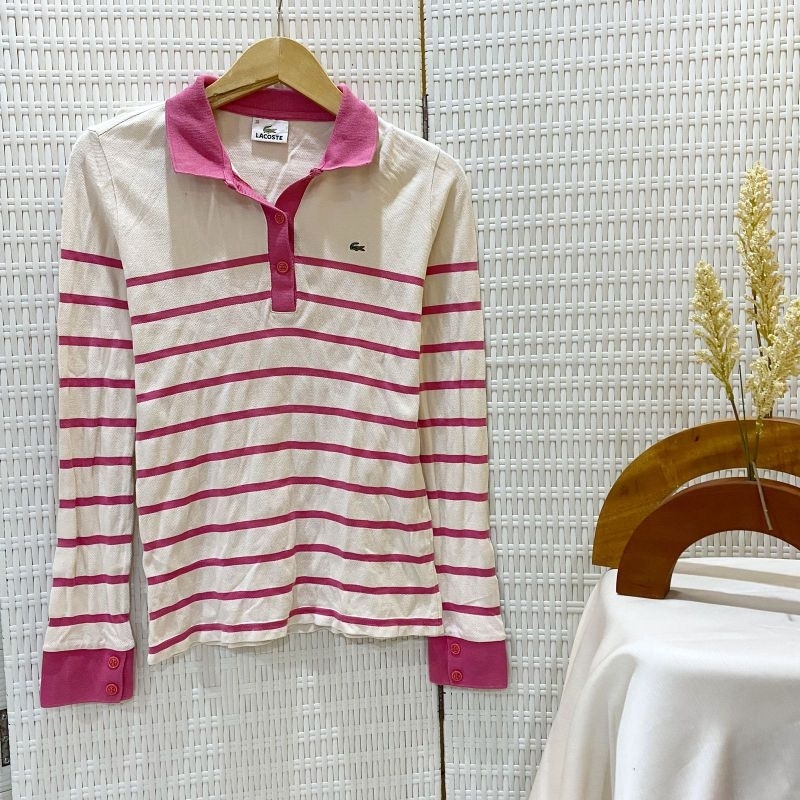 Kaos Kerah Wanita Lacoste