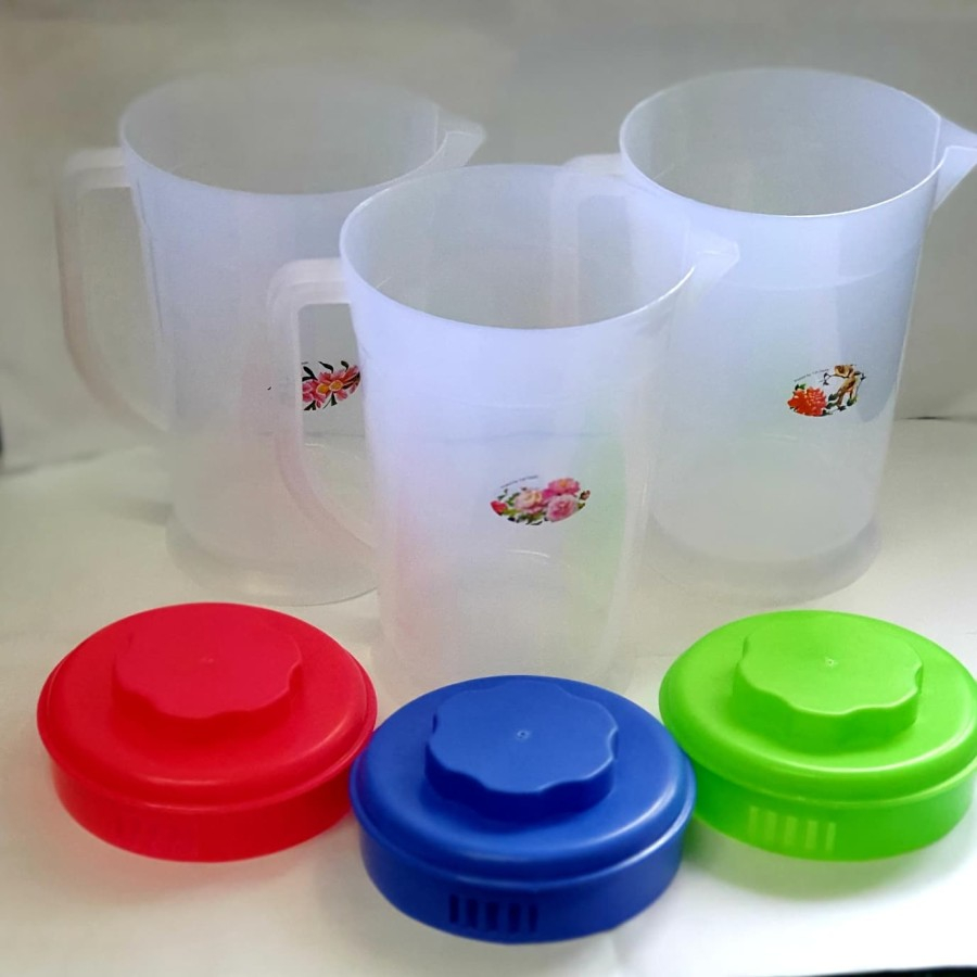 TEKO PLASTIK TEBAL JUMBO ES KAN 2.5 LITER