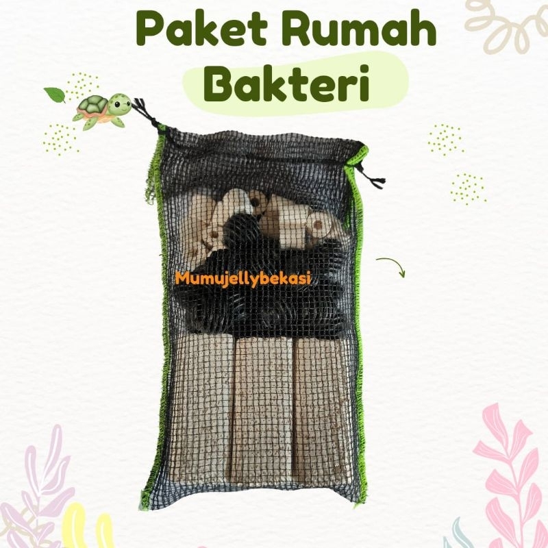 RUMAH BAKTERI MEDIA FILTER  MOMOGI FILTER ECO BIO BLOCK BIO RING BIOBALL