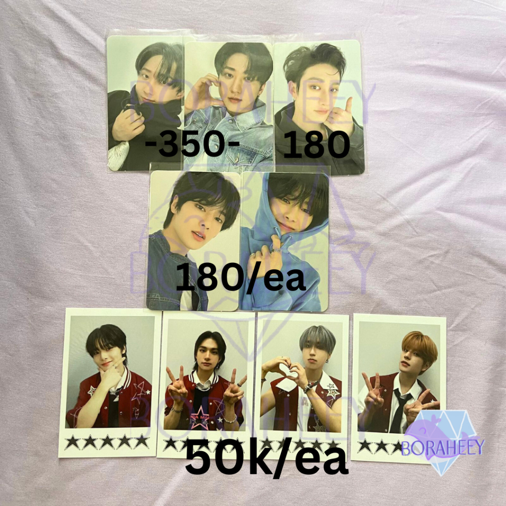 [READY] OFFICIAL PHOTOCARD POLA STRAYKIDS 5 STAR LUCKY DRAW ROUND 2 RW SOUNDWAVE