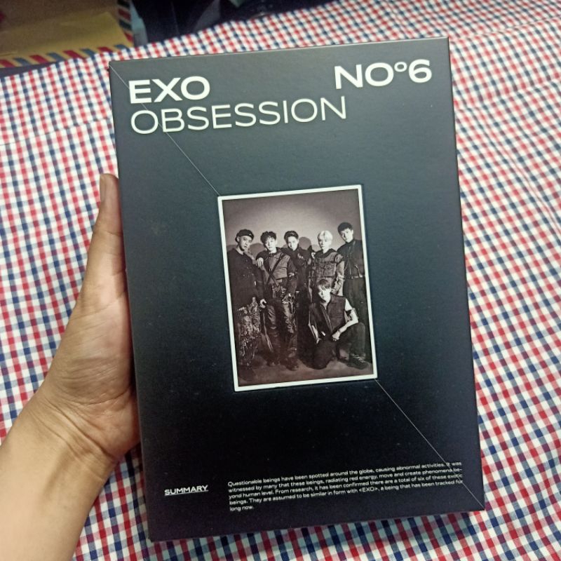 ALBUM EXO OBSESSION - UNSEALED ALBUM