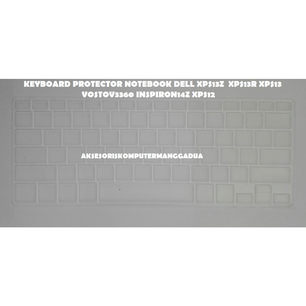 KEYBOARD PROTECTOR NOTEBOOK DELL XPS13Z  XPS13R XPS13 VOSTOV3360 INSPIRON14Z XPS12
