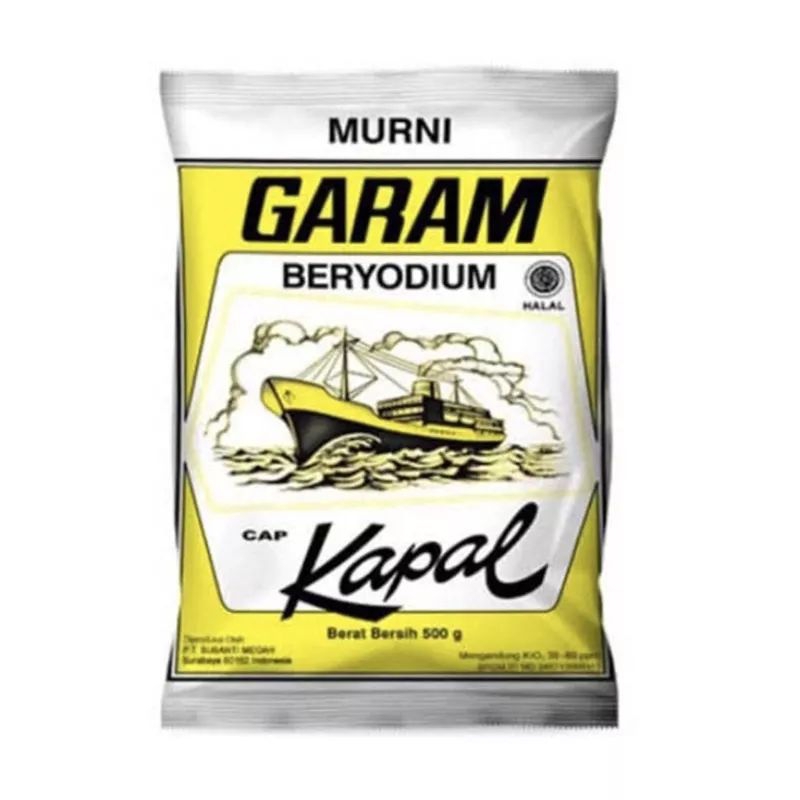 

Garam cap kapal 250 gr