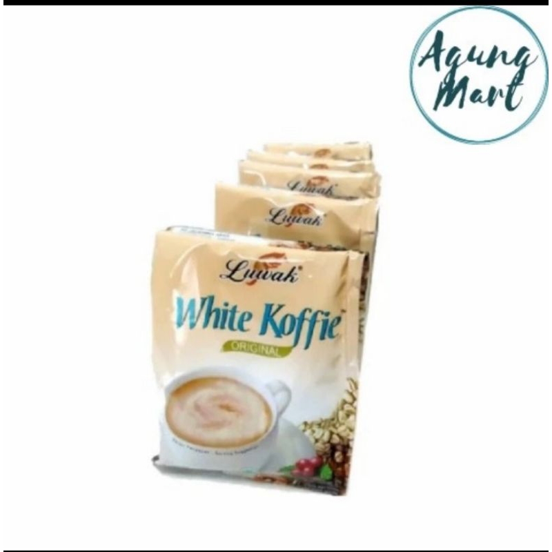 

Luwak White Coffe Original 20g (1rtg isi 10pc)