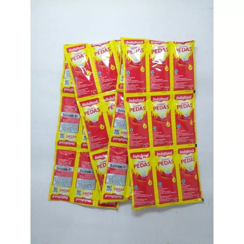 

SAOS SAMBAL PEDAS INDOFOOD 8gr x 12 | SAOS CHICKEN RENTENG