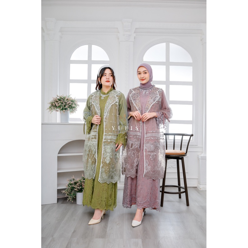 YUFIS HALWA DRESS (BAJU KONDANGAN/PESTA/GAUN/DRESS)